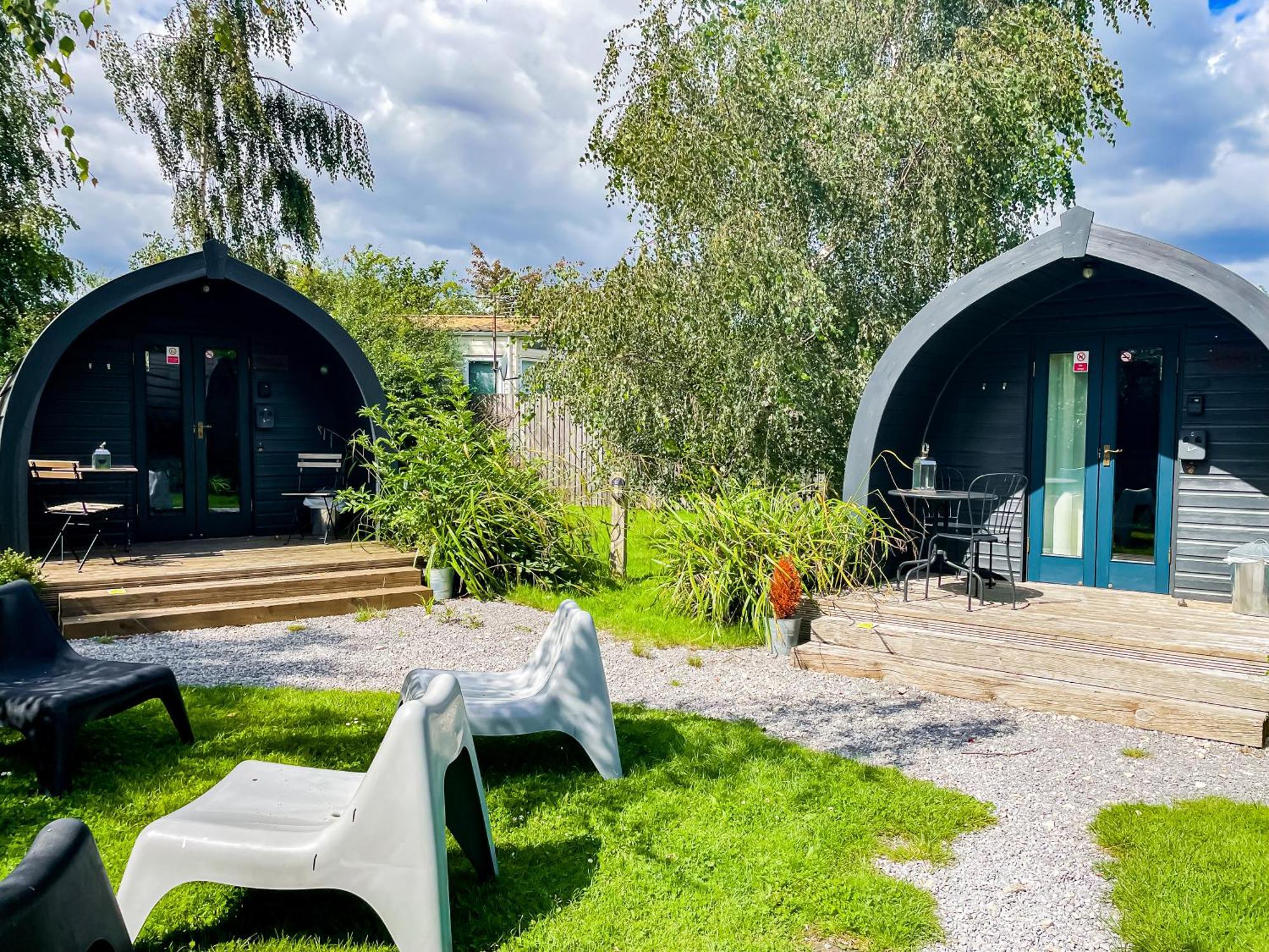 The Little Hide - Adult Only Camping Pods Wigginton  المظهر الخارجي الصورة